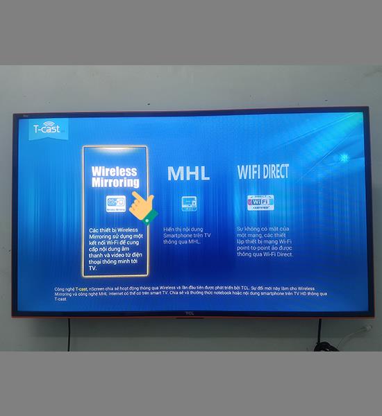 Samsung ekranı TV'ye nasıl yansıtılır