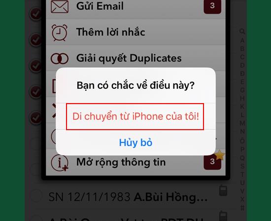 Fastest way to delete multiple contacts from iPhone contacts