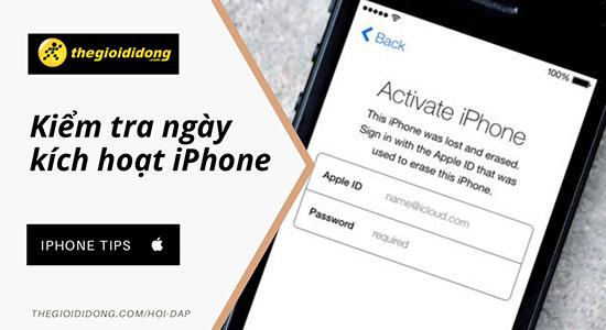 iPhone cara memeriksa tanggal aktivasi