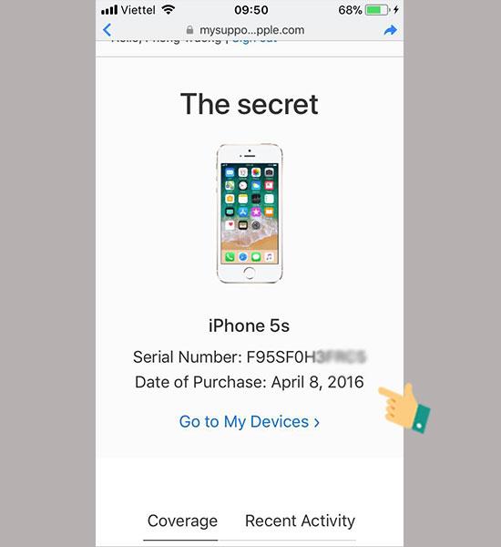 iPhone how to check activation date