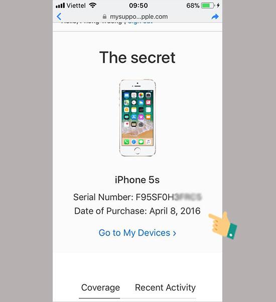 Comment vérifier la date d'activation sur iPhone?