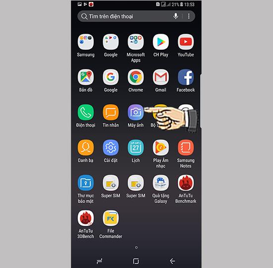 Tangkap Zum 2X pada Samsung Galaxy Note 8
