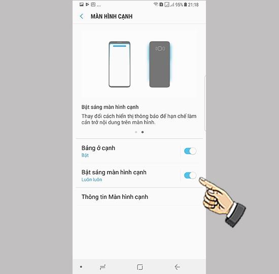 Activați notificările ecranului de margine pe Samsung Galaxy Note 8