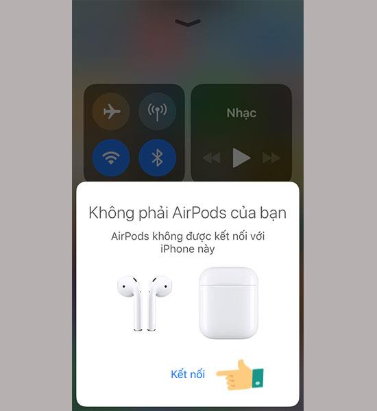 Conecte Airpods ao iPhone