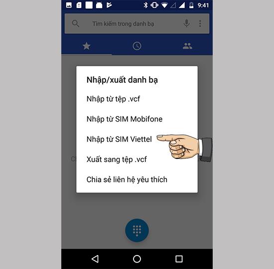 So importieren Sie Kontakte auf Sim Motorola Moto X4