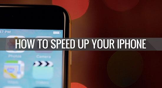 İPhone'unuzu yenisi kadar hızlı hale getirme