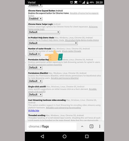 Cara yang sangat mudah untuk mempercepat penyemakan imbas Chrome di Android