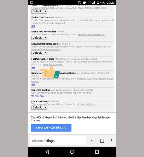 Cara yang sangat mudah untuk mempercepat penyemakan imbas Chrome di Android