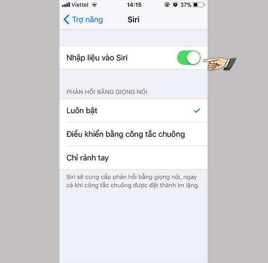 Instruções para digitar para comandar Siri no iOS 11