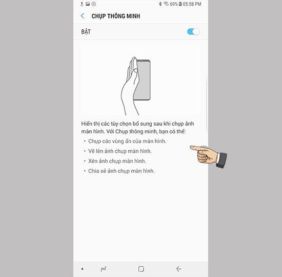 How to take screenshots on Samsung Galaxy Note 8