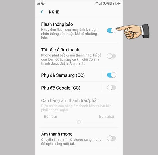 Activer Call Flash sur Samsung Galaxy J3 Pro
