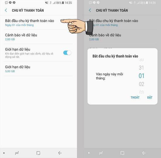 Comment désactiver les avertissements de données sur Samsung Galaxy S8