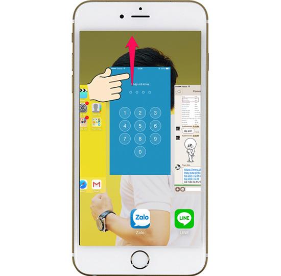 Deaktivieren Sie Hintergrund-Apps auf dem iPhone 6s