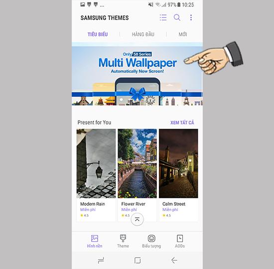 Aktifkan Multi Wallpaper di Samsung Galaxy S8