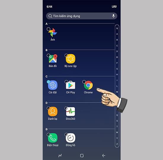 Cara menyembunyikan aplikasi di Samsung Galaxy S8 Plus