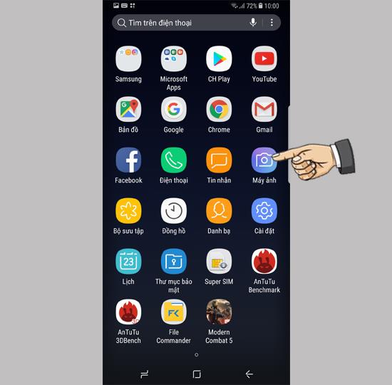 Enable floating camera key on Samsung Galaxy S8 Plus
