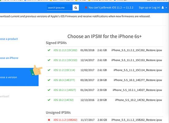 Como fazer o downgrade do iOS 11 para o iOS 10.3.3