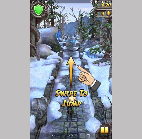 Asus Zenfone Go ZB452KG Plus'ta Temple Run 2 oyununu oynayın
