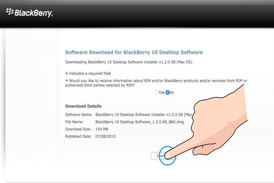 如何在 Mac OS Sierra 上安裝 Blackberry BLend