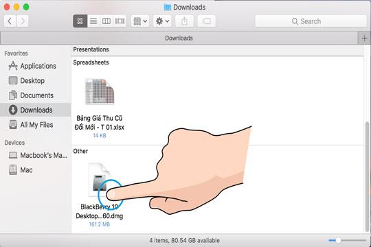 Mac OS Sierra'ya Blackberry BLend nasıl kurulur