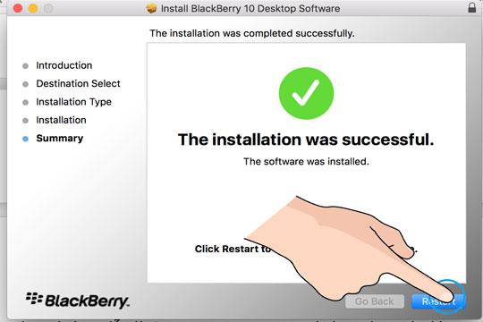 Cum se instalează Blackberry BLend pe Mac OS Sierra