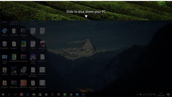 Buat jalan pintas Windows 10 untuk mematikan komputer dengan cepat
