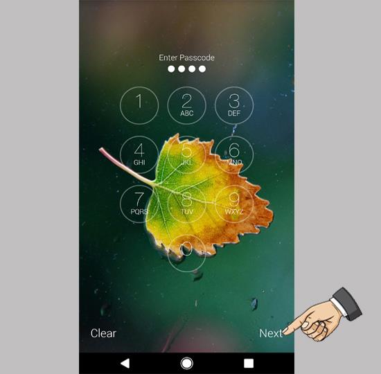 How to set iPhone lock screen for Android