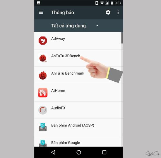 Dezactivați notificările aplicației pe Android 7 Nougat