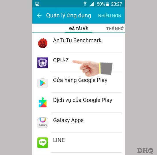 Apps auf dem Samsung Galaxy j1 mini deinstallieren