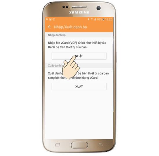 Import / Eksport Kenalan Samsung Galaxy S7