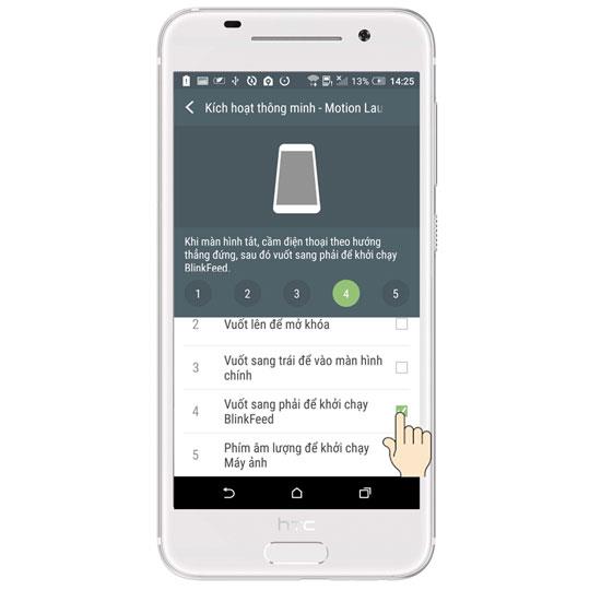 Configurați comunicarea gestuală pentru HTC One A9