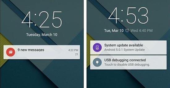 Quoi de neuf avec Android 5.1?