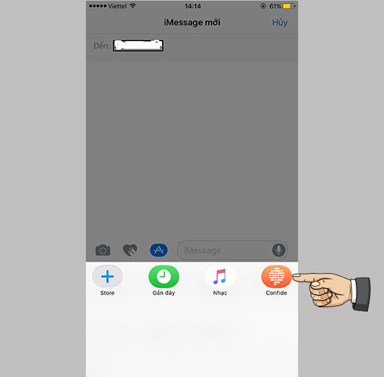 Cara menghantar mesej yang merosakkan diri di iMessage iOS 10