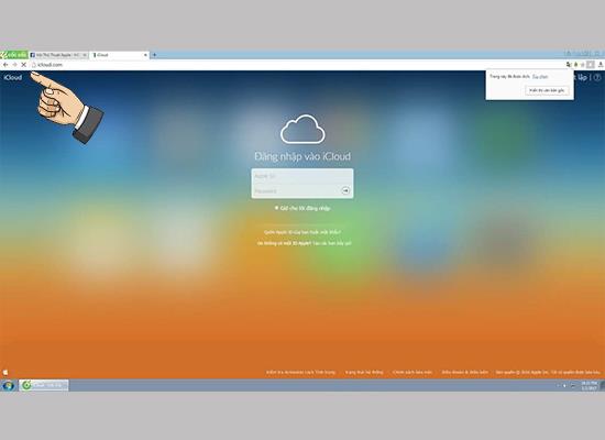 Be careful iPhone is locked when signing in iCloud on fake web