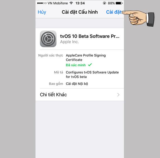 How to delete iOS software update notification
