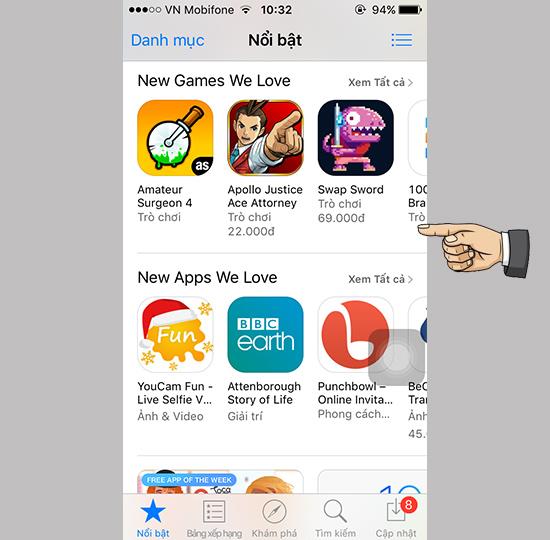 App Store 越南轉換為 VND