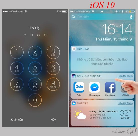 Experience the great features on iOS 10