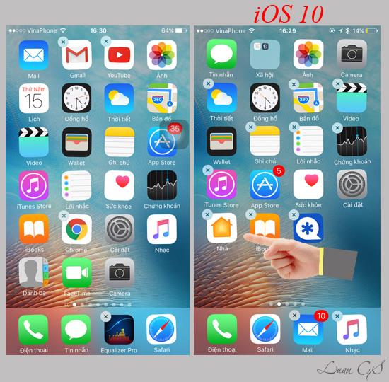 Experimente las fantásticas funciones de iOS 10