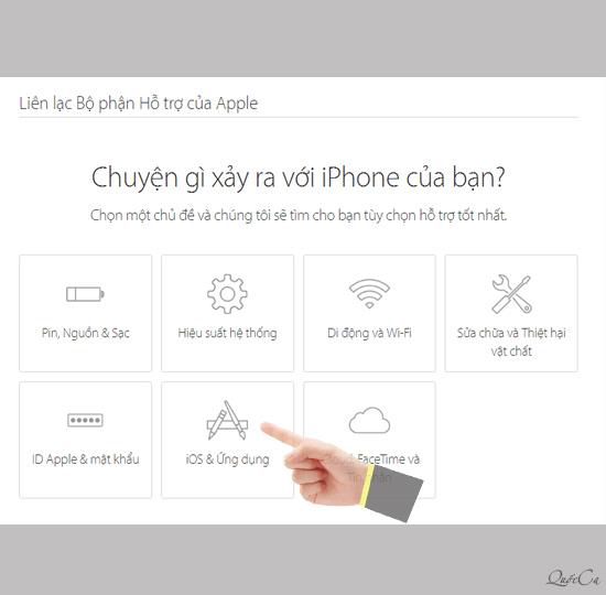 Apple 的越南支持和關懷呼叫中心