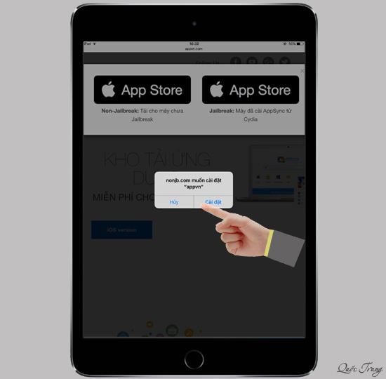 Przenieś darmowy sklep z aplikacjami Appvn na urządzenia iOS, które nie zostały poddane jailbreakowi