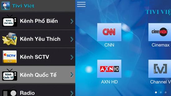 Perangkat lunak untuk menonton TV online di iOS