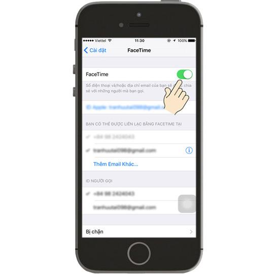 Comment appeler FaceTime sur iPhone 5S