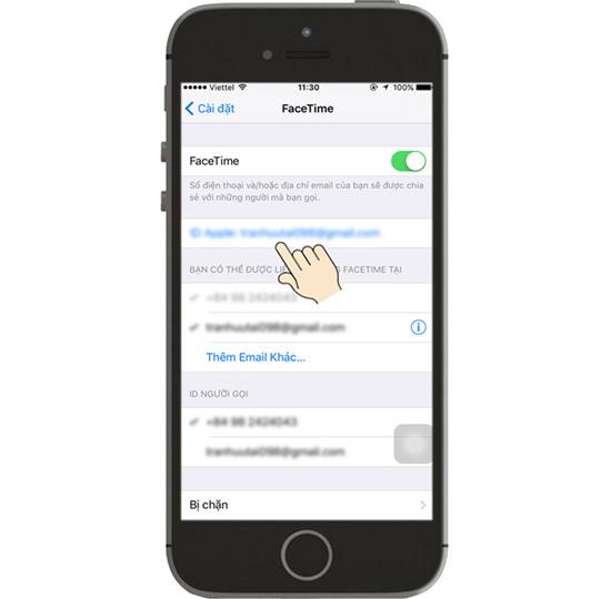 So rufen Sie FaceTime auf dem iPhone 5S auf