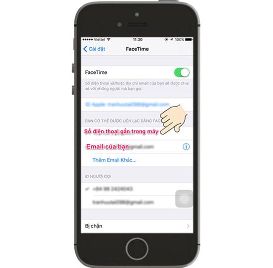 İPhone 5S'de FaceTime nasıl aranır