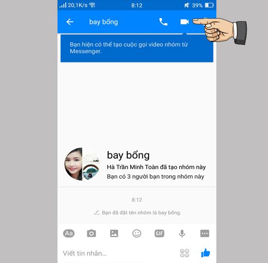 Facebook Messenger'da grup araması yapma talimatları