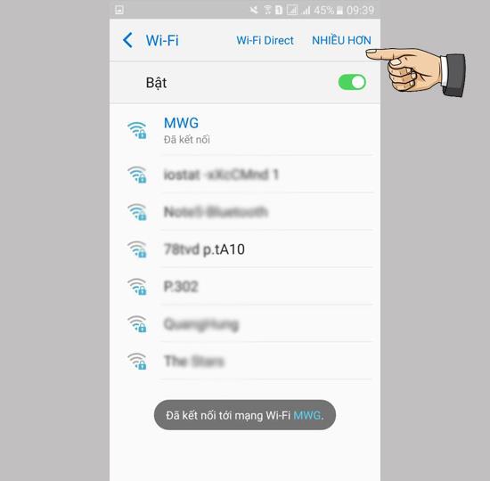 La connessione Wi-Fi è instabile su Samsung Galaxy J7 Prime