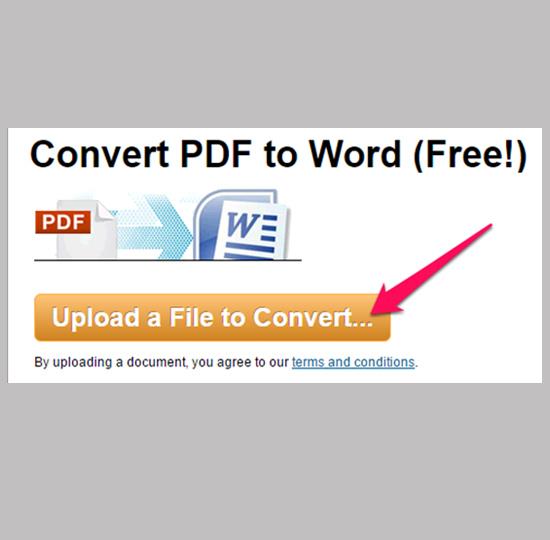 Anleitung zum Konvertieren von PDF-Dateien in Word online