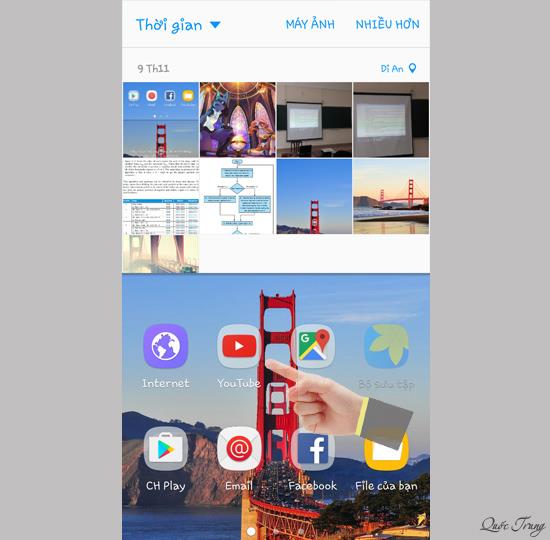 Samsung Galaxy S7'de Çoklu Pencere modunu etkinleştirme talimatları