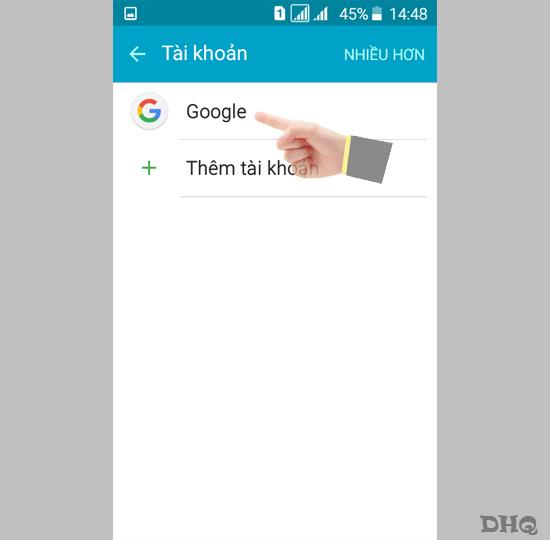 Samsung Galaxy j1 mini'deki Google hesabını kaldırın