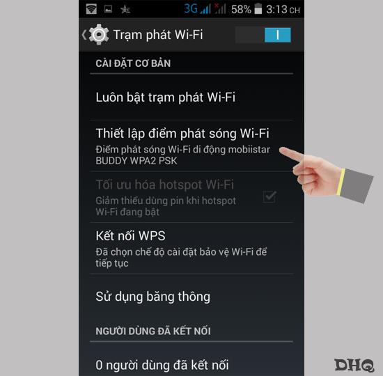 Distribuiți 3G ca wifi pe Mobiistar Buddy